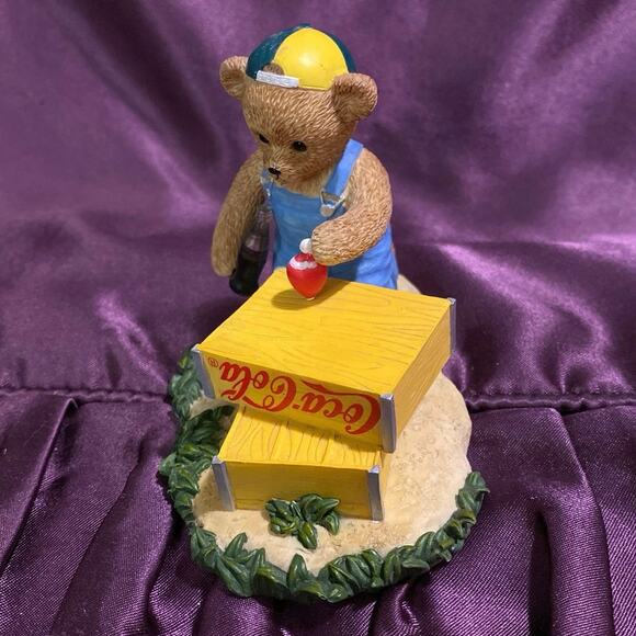 Coke Refreshes You Best Coca-Cola Memories to Cherish Bear Coca Cola Spin Top - Picture 2 of 10